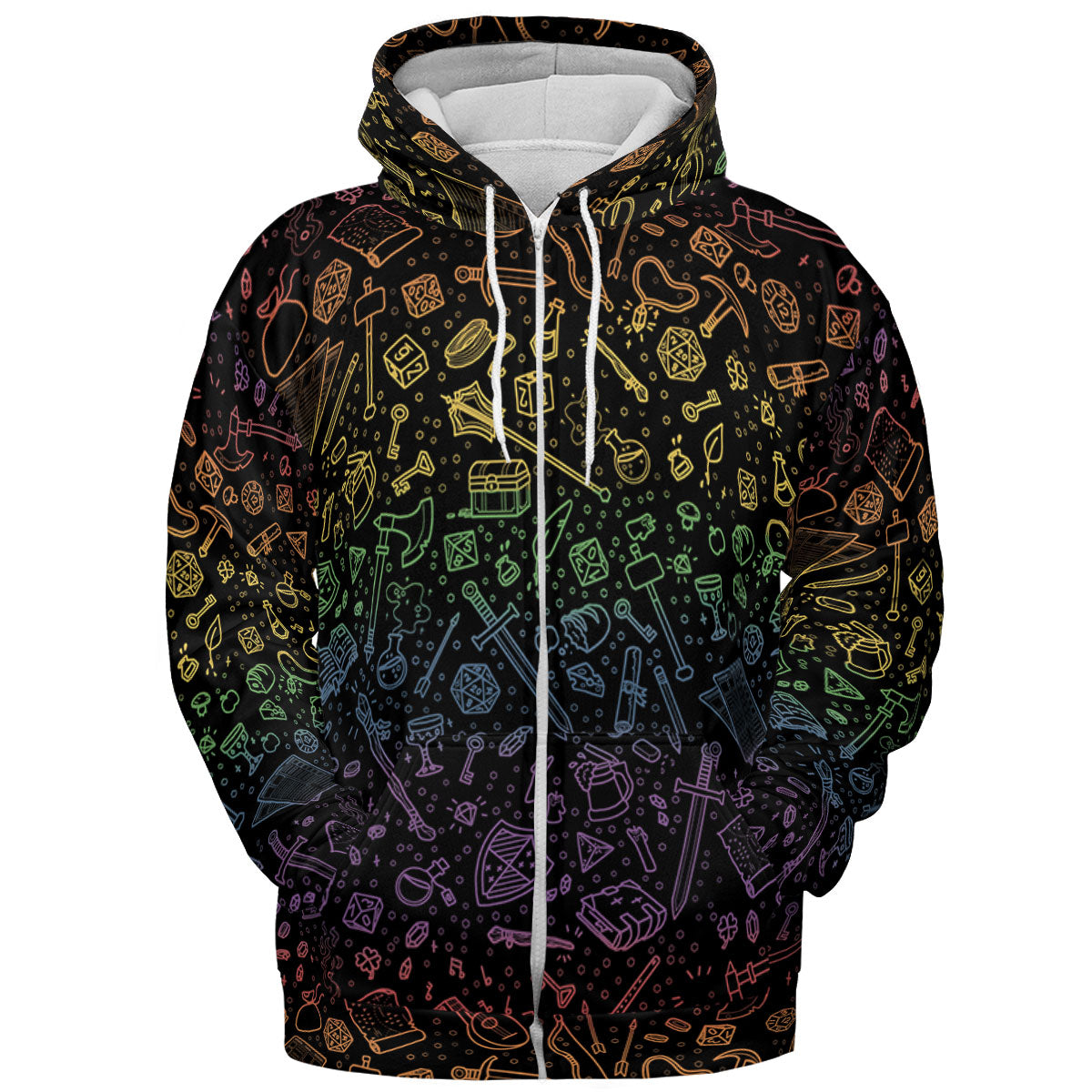 Full Print Hoodie - N2SNFJAX