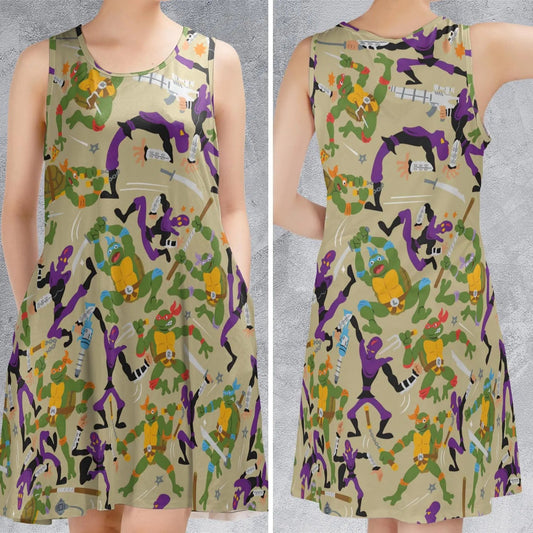 Casual Sleeveless Dress - 4GJPYKNV