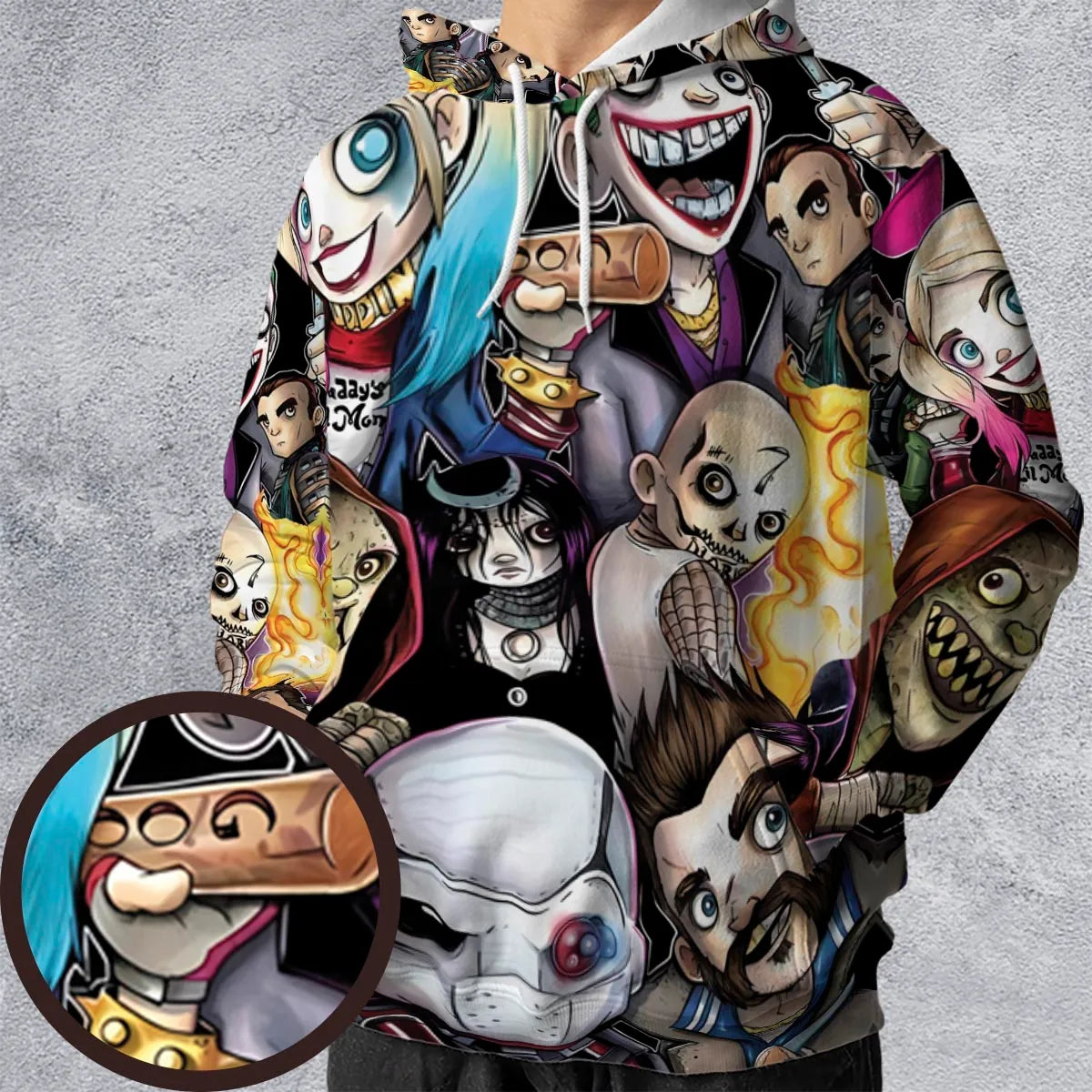 Full Print Hoodie - 84JGV38L