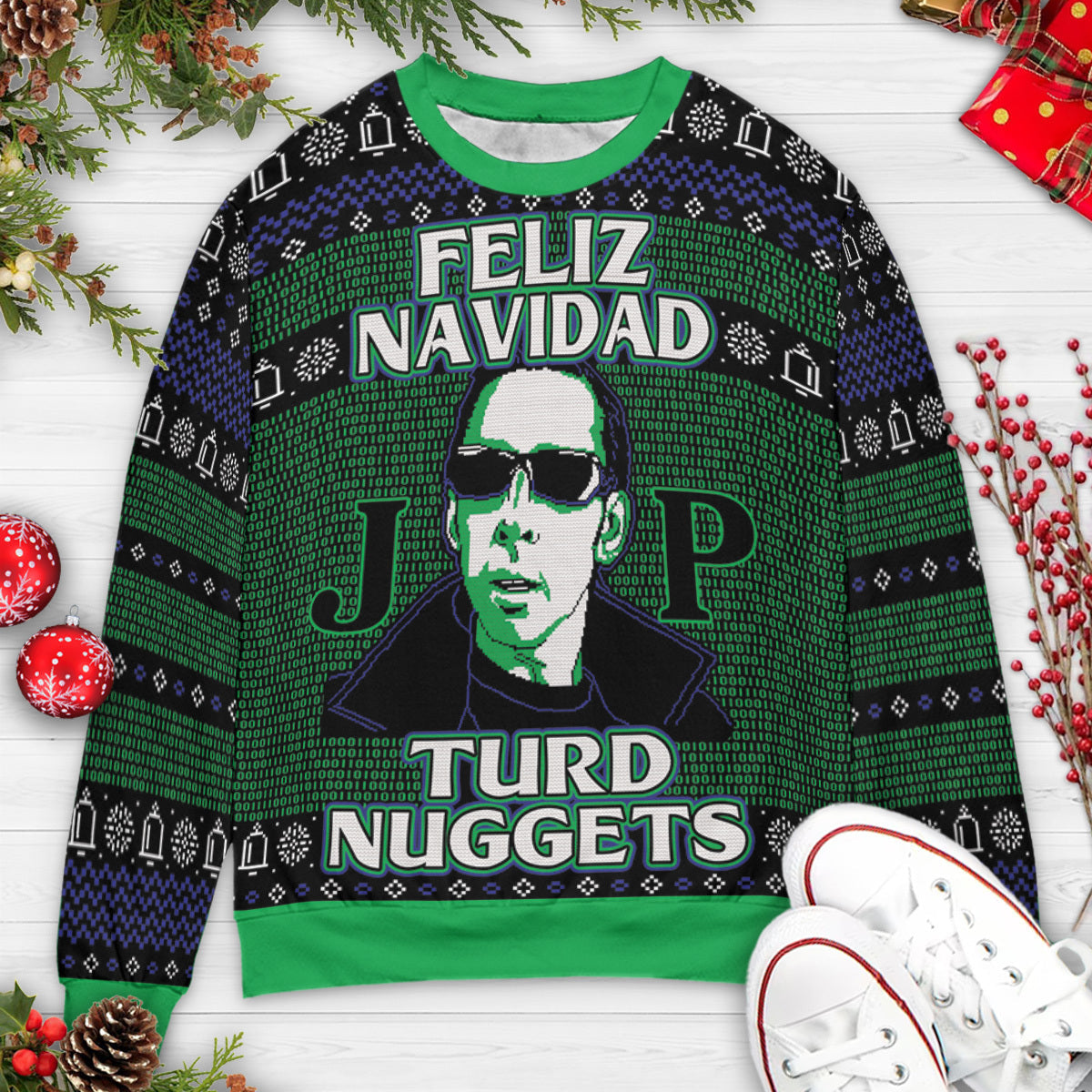 Ugly Christmas Sweatshirt - 9K35HBWD