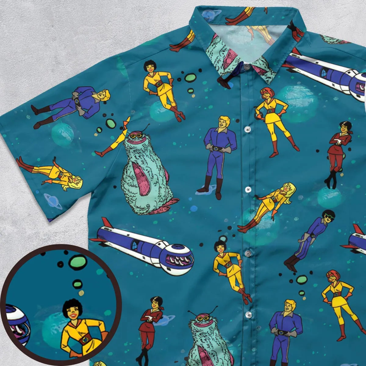 Short Sleeve Button Shirt - Q211GJXM