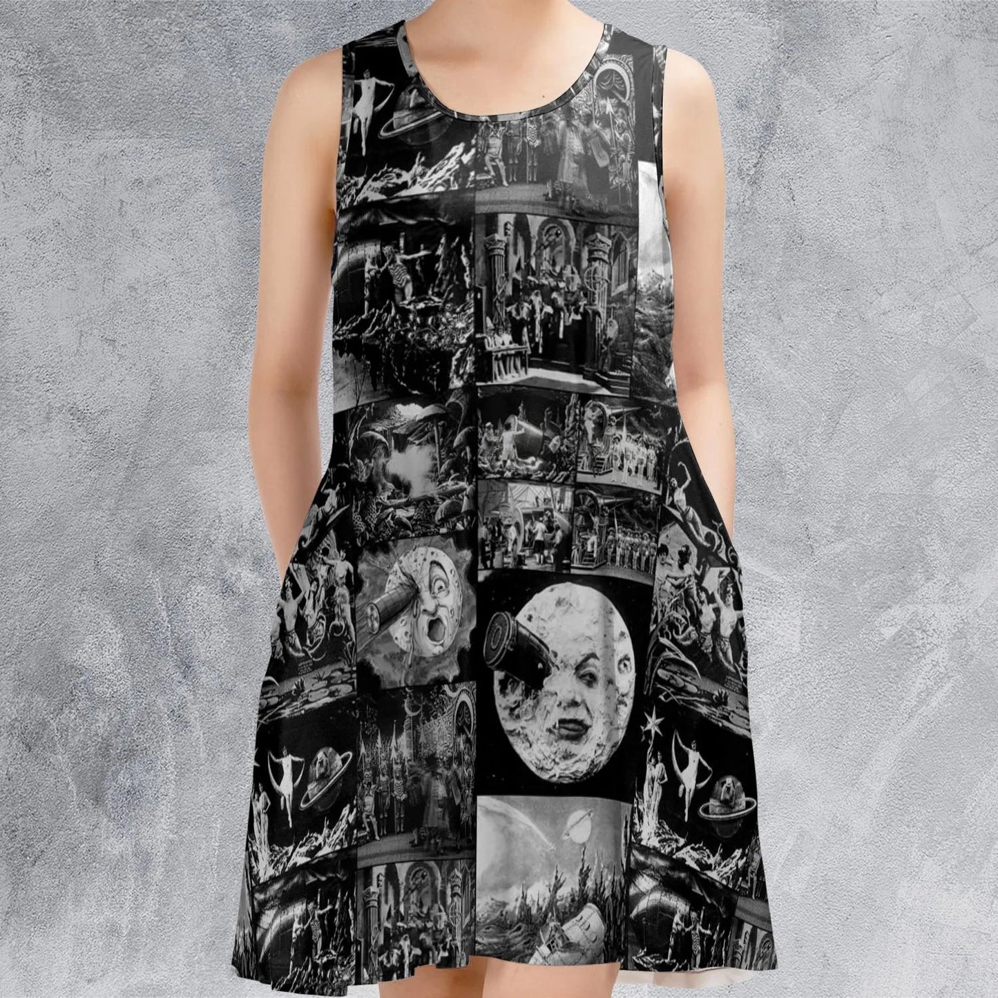 Casual Sleeveless Dress - NSJEFZ67