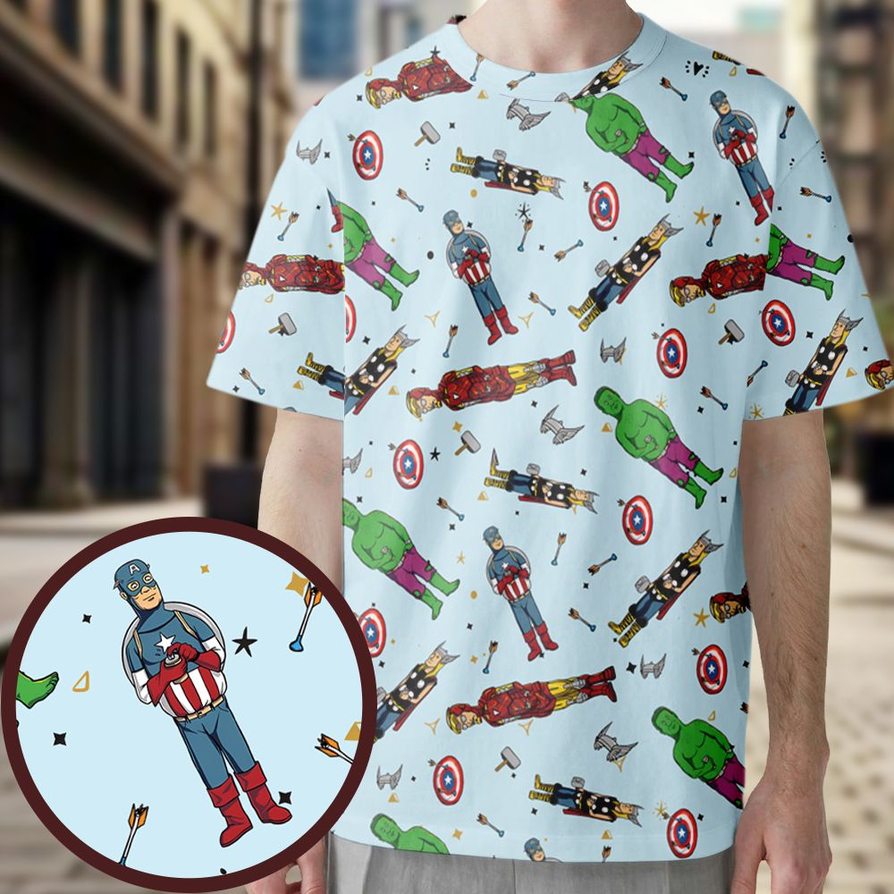 All-Over Print Unisex T-Shirt - BPH7XZBY -  - 1