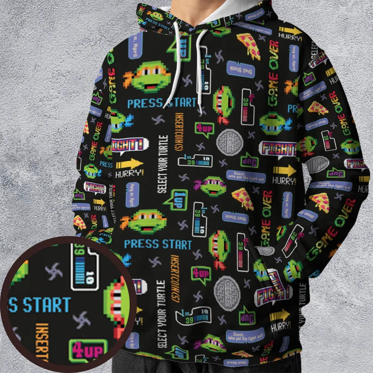 Full Print Hoodie - FEX38N87