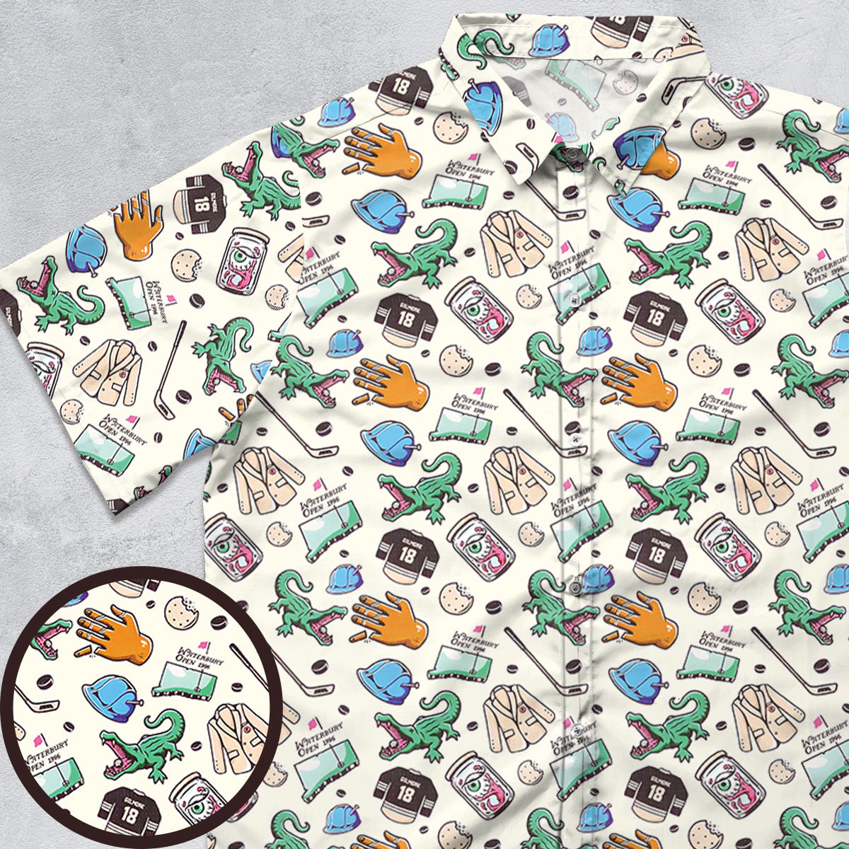 Short Sleeve Button Shirt - WL137MP5