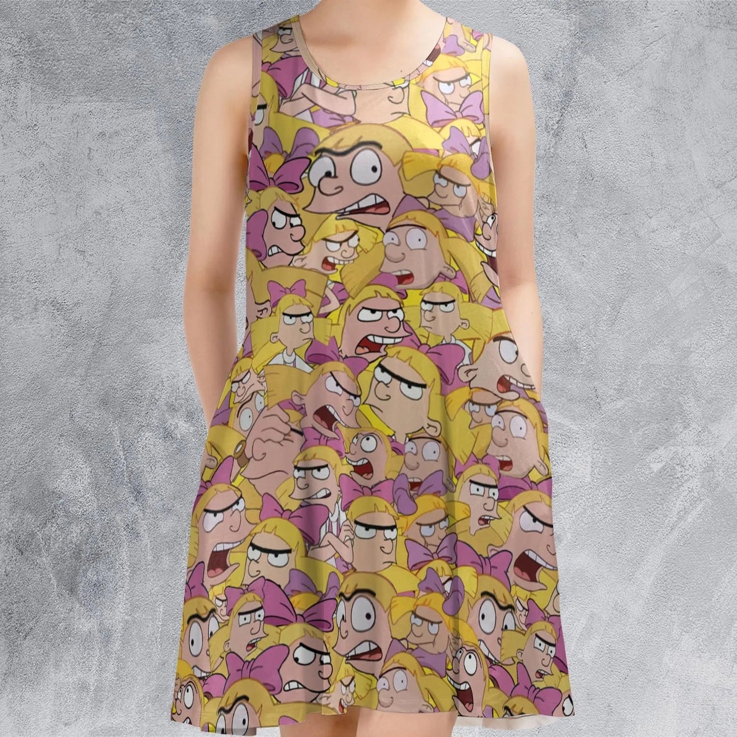 Casual Sleeveless Dress - MJ3JRCH6