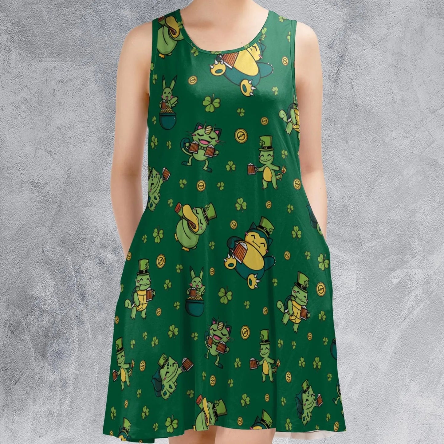 Casual Sleeveless Dress - KWY19G18