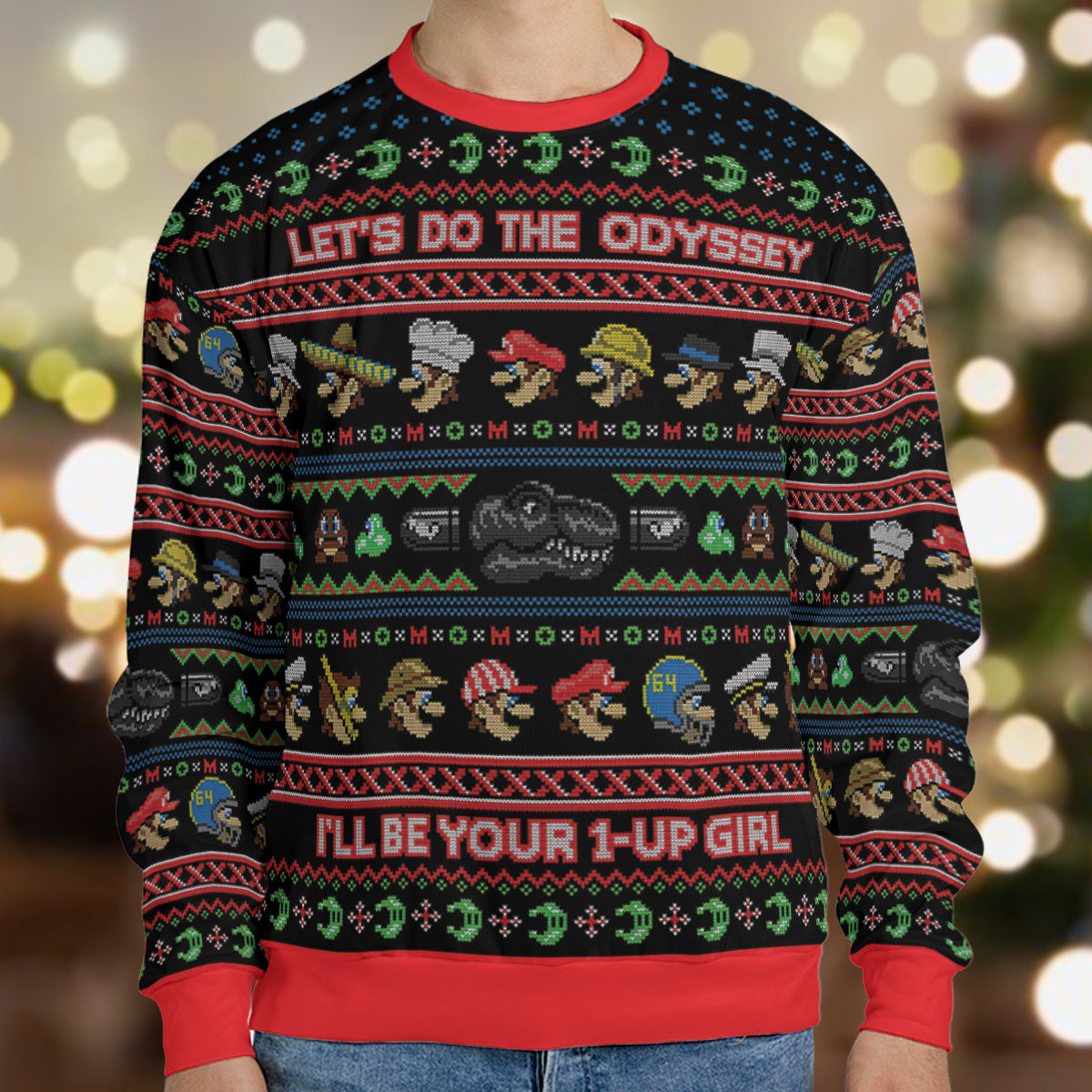 Ugly Christmas Sweatshirt - V9RYVSK1