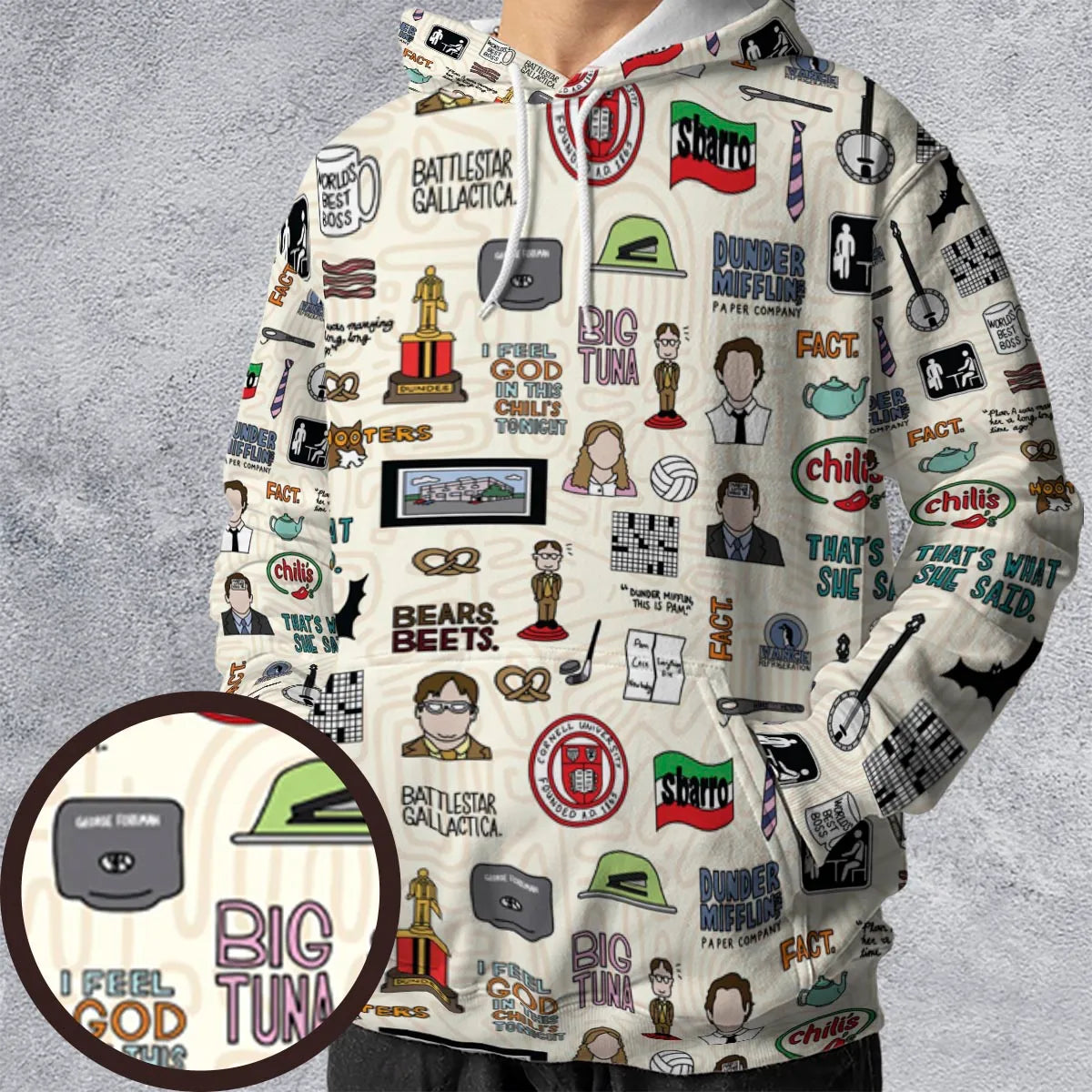 Full Print Hoodie - E9X89TRB