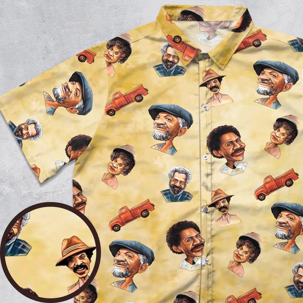 Short Sleeve Button Shirt - EDVVSJNJ