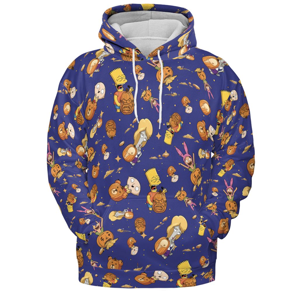 All-over Print Hoodie - AGSMRRZT -  - 2