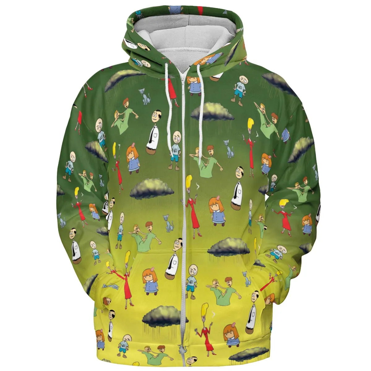 Full Print Hoodie - GQ35CP9C