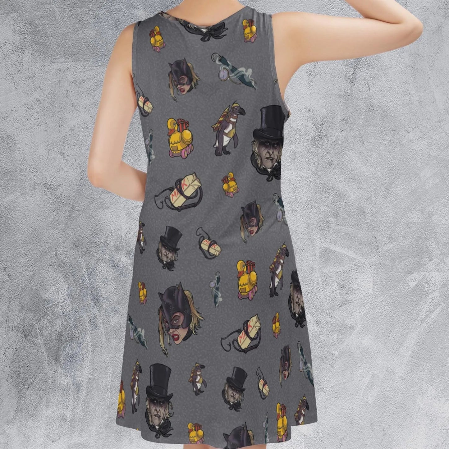Casual Sleeveless Dress - G58K1DW3