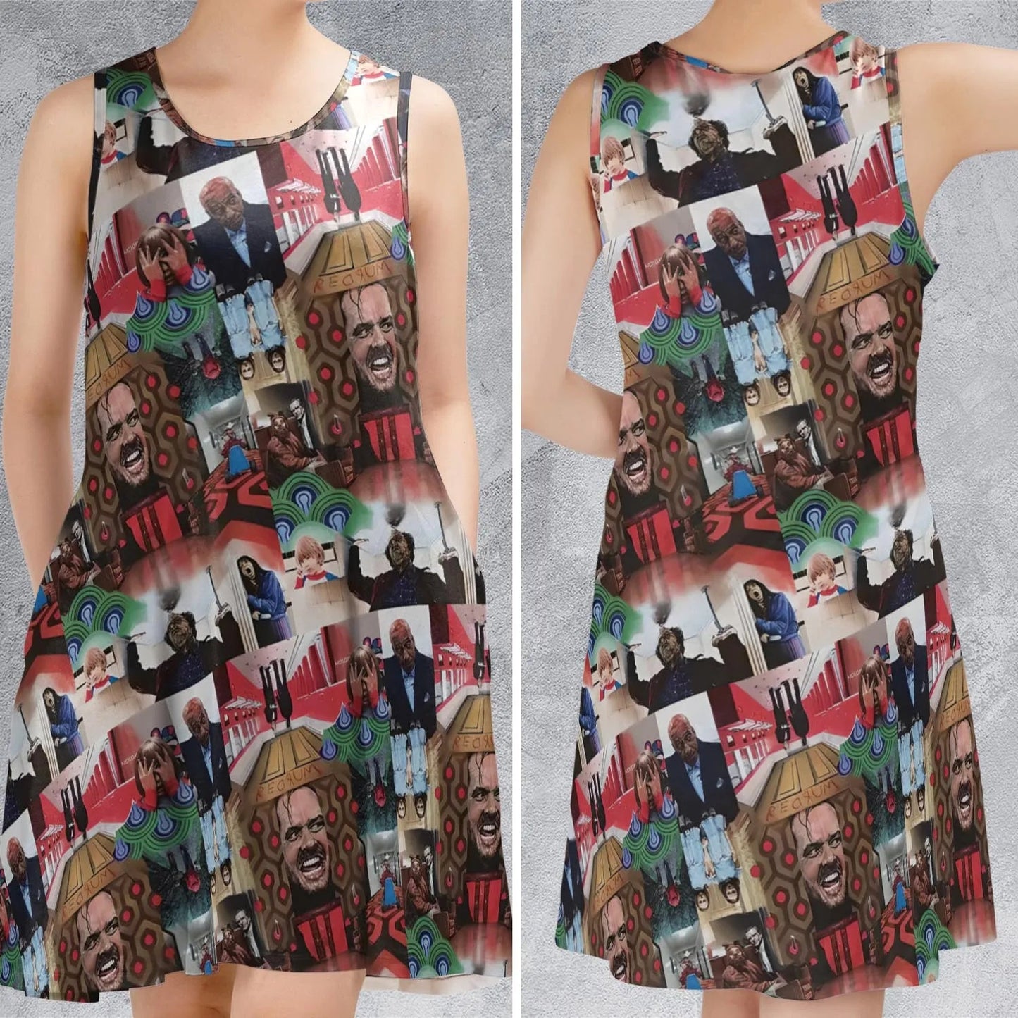 Casual Sleeveless Dress - GJBDSG1U
