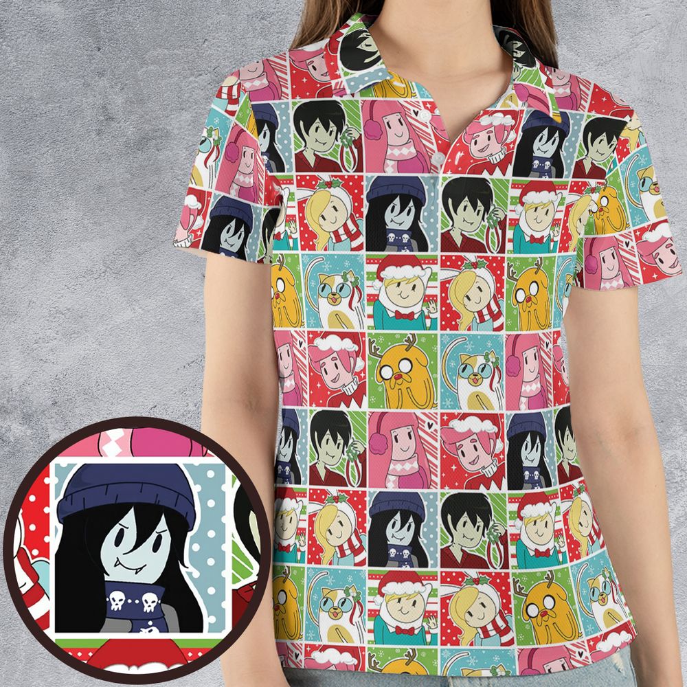 AOP Men/Women Polo Shirt - W2SY3FM7 -  - 4