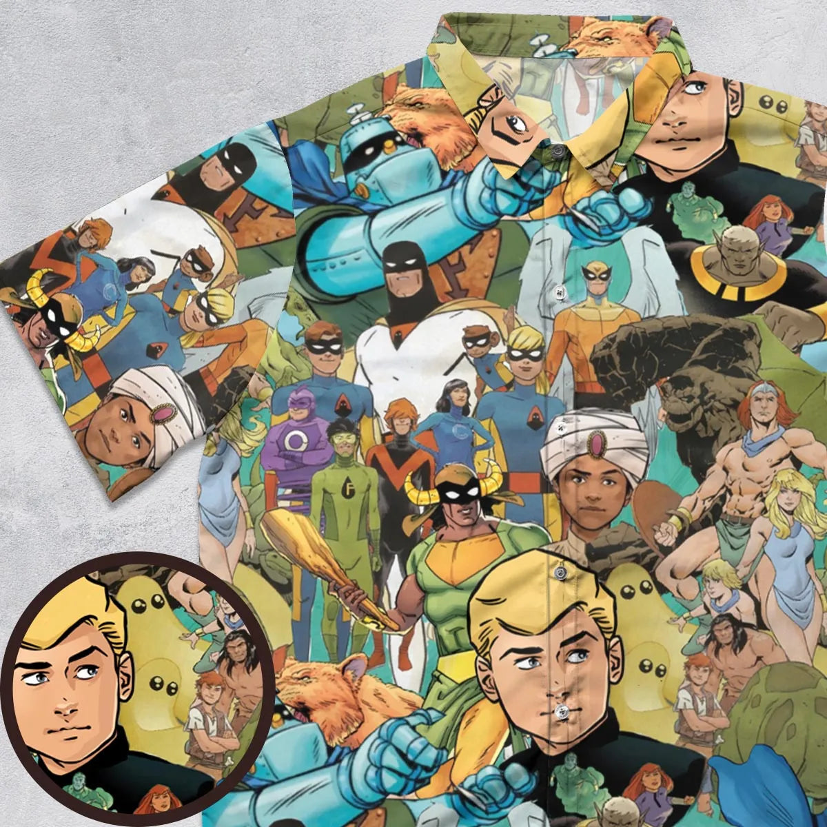 Short Sleeve Button Shirt - TAYPTXP1