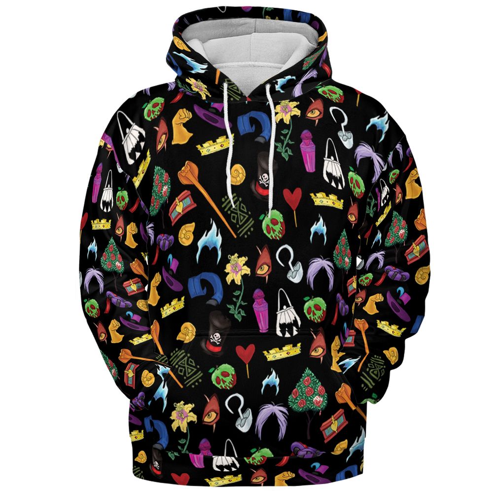 All-over Print Hoodie - U7ZZJSQP -  - 2