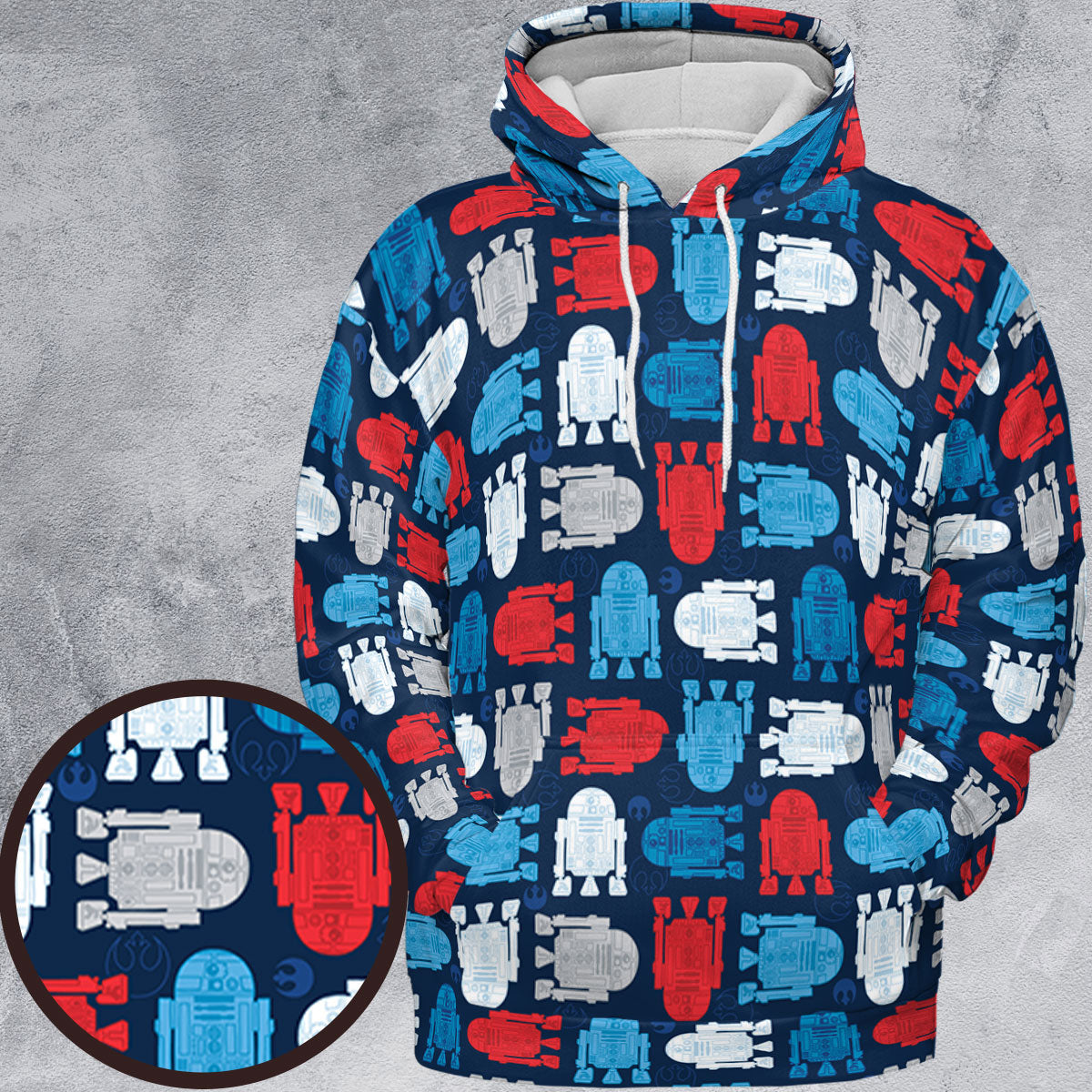 Full Print Hoodie - BCJB735Q