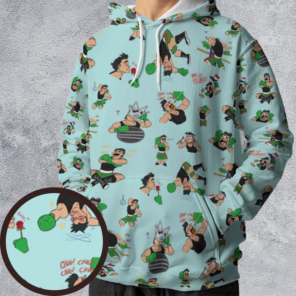 Full Print Hoodie - 9HMV7ZLH
