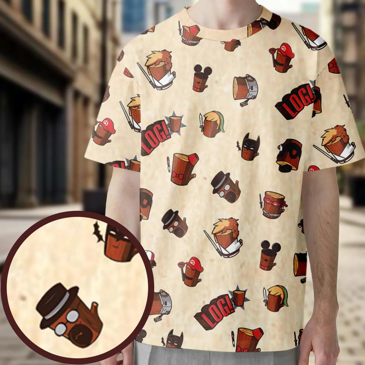 Full Print T-Shirt - 9ZVZRAF8