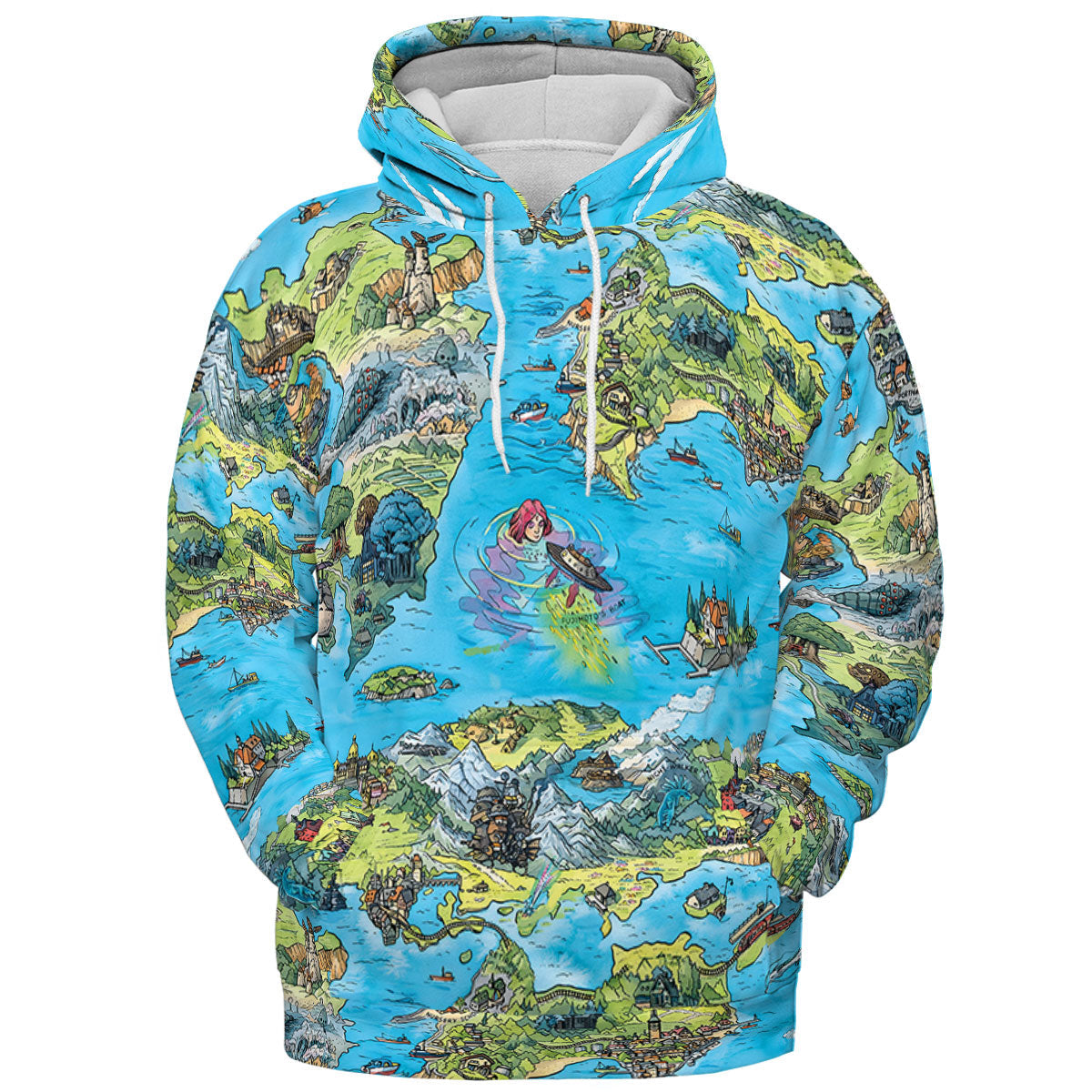 Full Print Hoodie - LR7JJ6RA