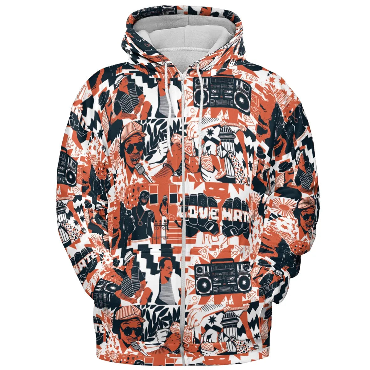 Full Print Hoodie - QT8A1963