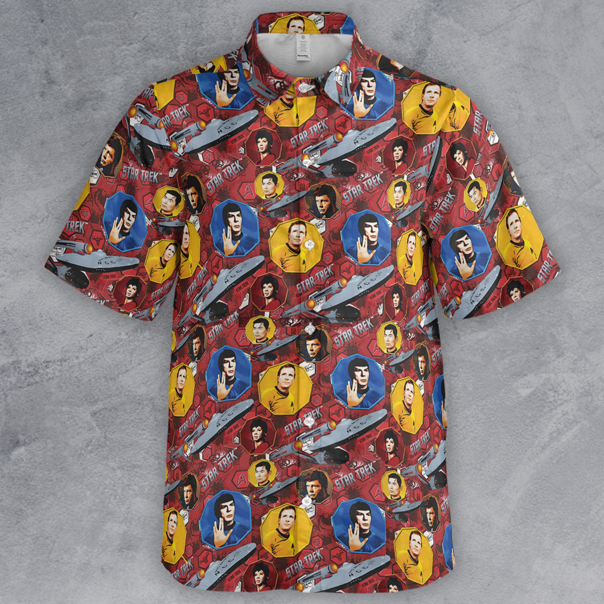 Short Sleeve Button Shirt - HA7EH9L1