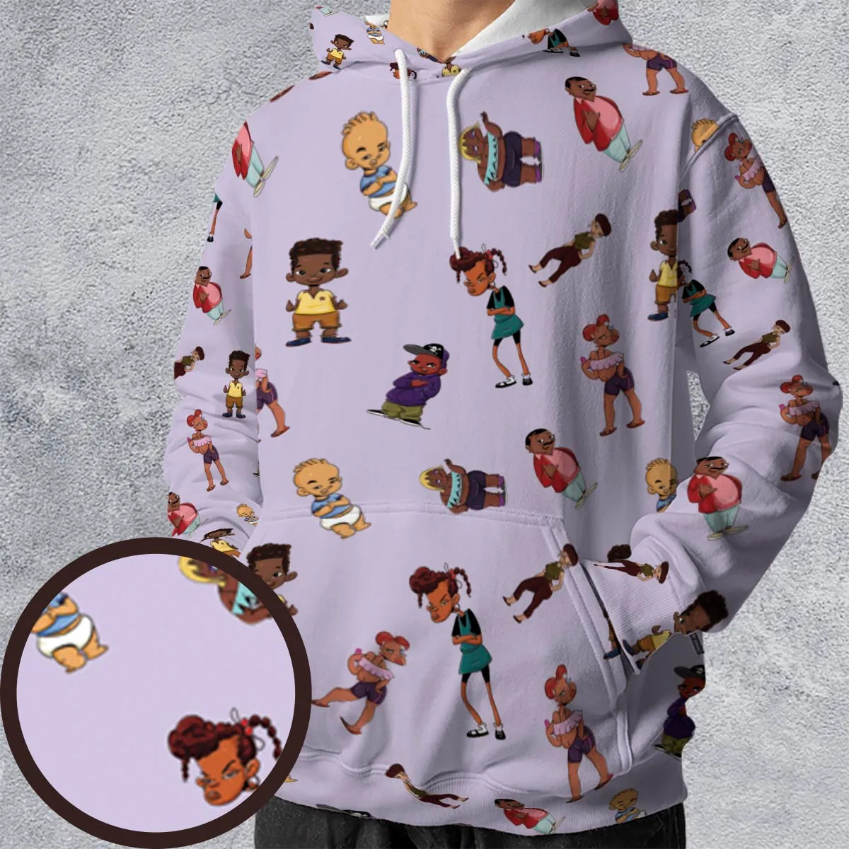 Full Print Hoodie - VU29JM28