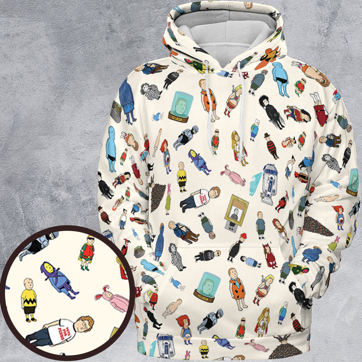Full Print Hoodie - D1UAWH6C