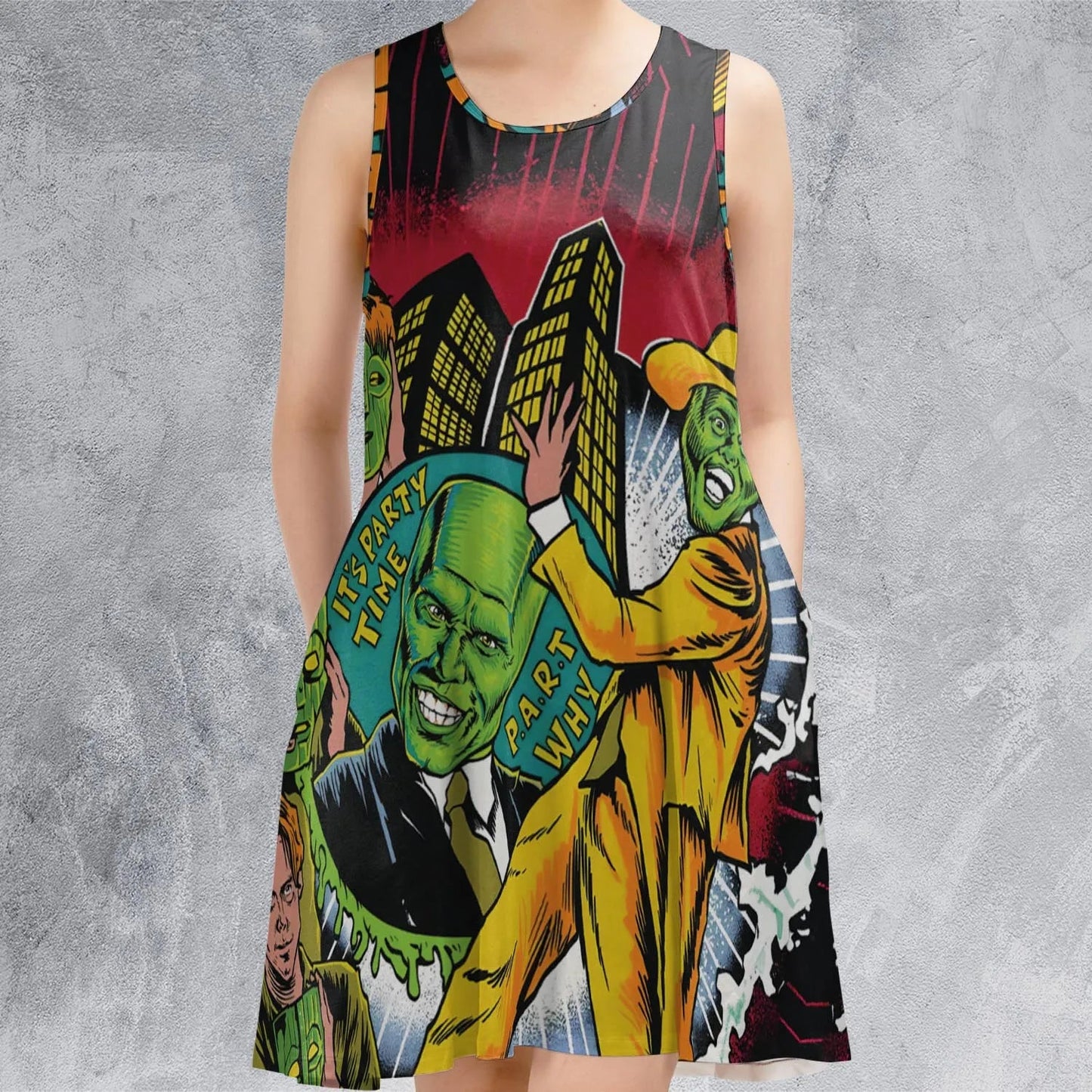 Casual Sleeveless Dress - 781JYKY8