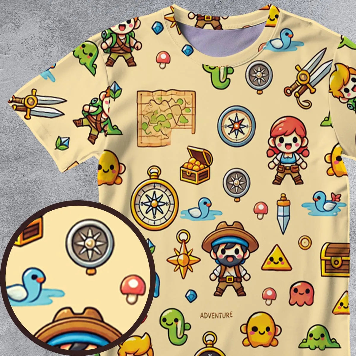 Full Print T-Shirt - 2HPFJHGL