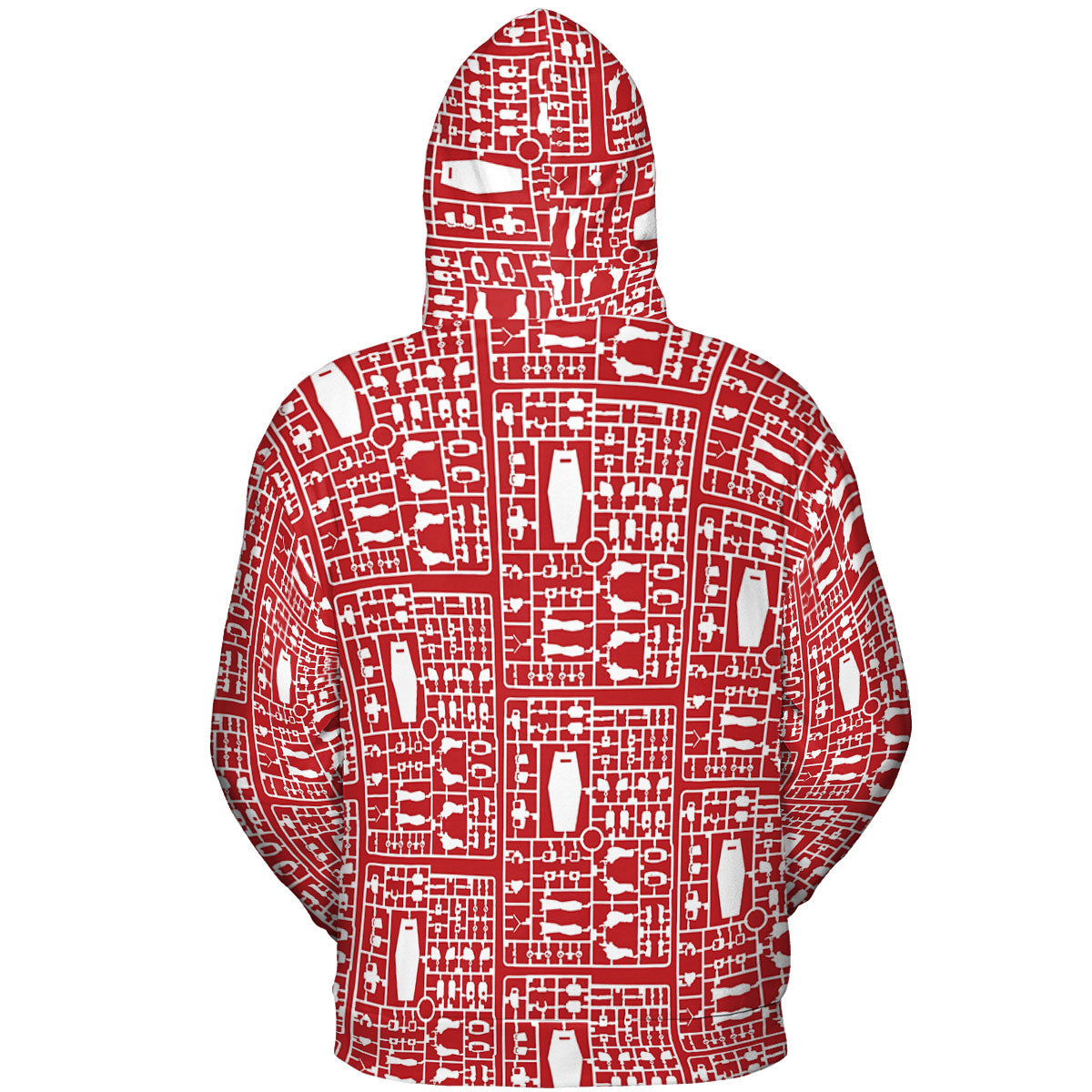 Full Print Hoodie - BEDAQZDN
