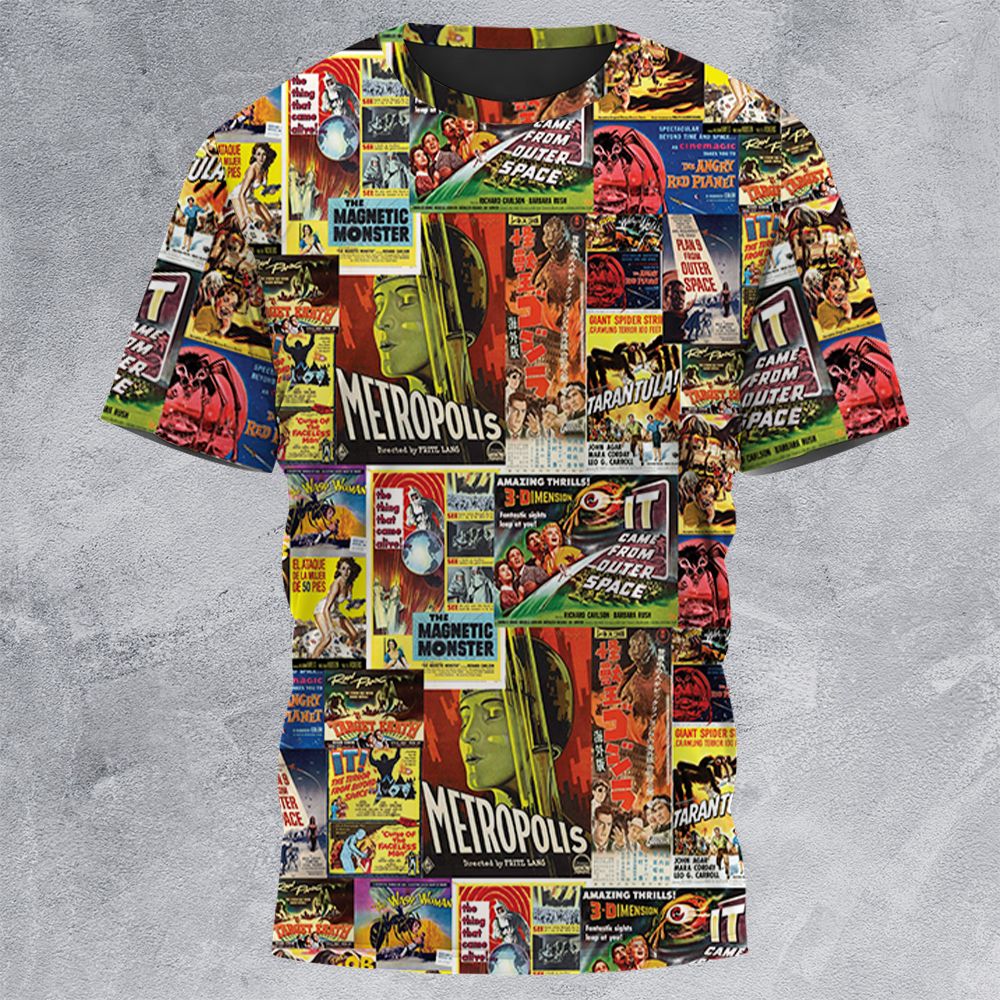 All-Over Print Unisex T-Shirt - ZH17F94H -  - 3