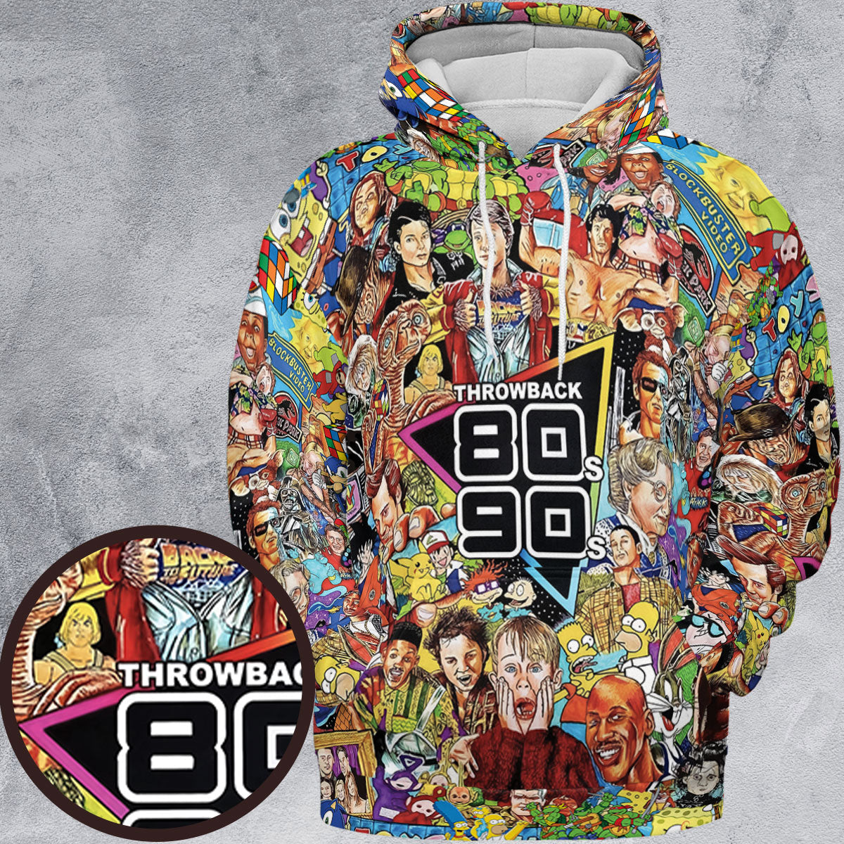 Full Print Hoodie - NL1QLYQF