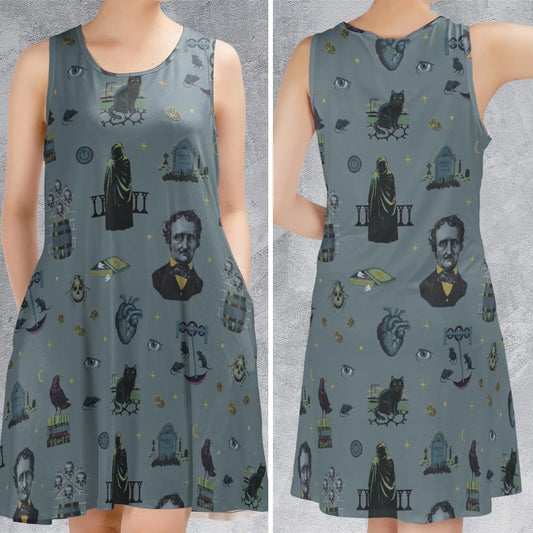 Casual Sleeveless Dress - 47A1FMUD