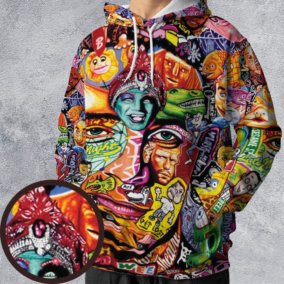 Full Print Hoodie - 6D358FRB