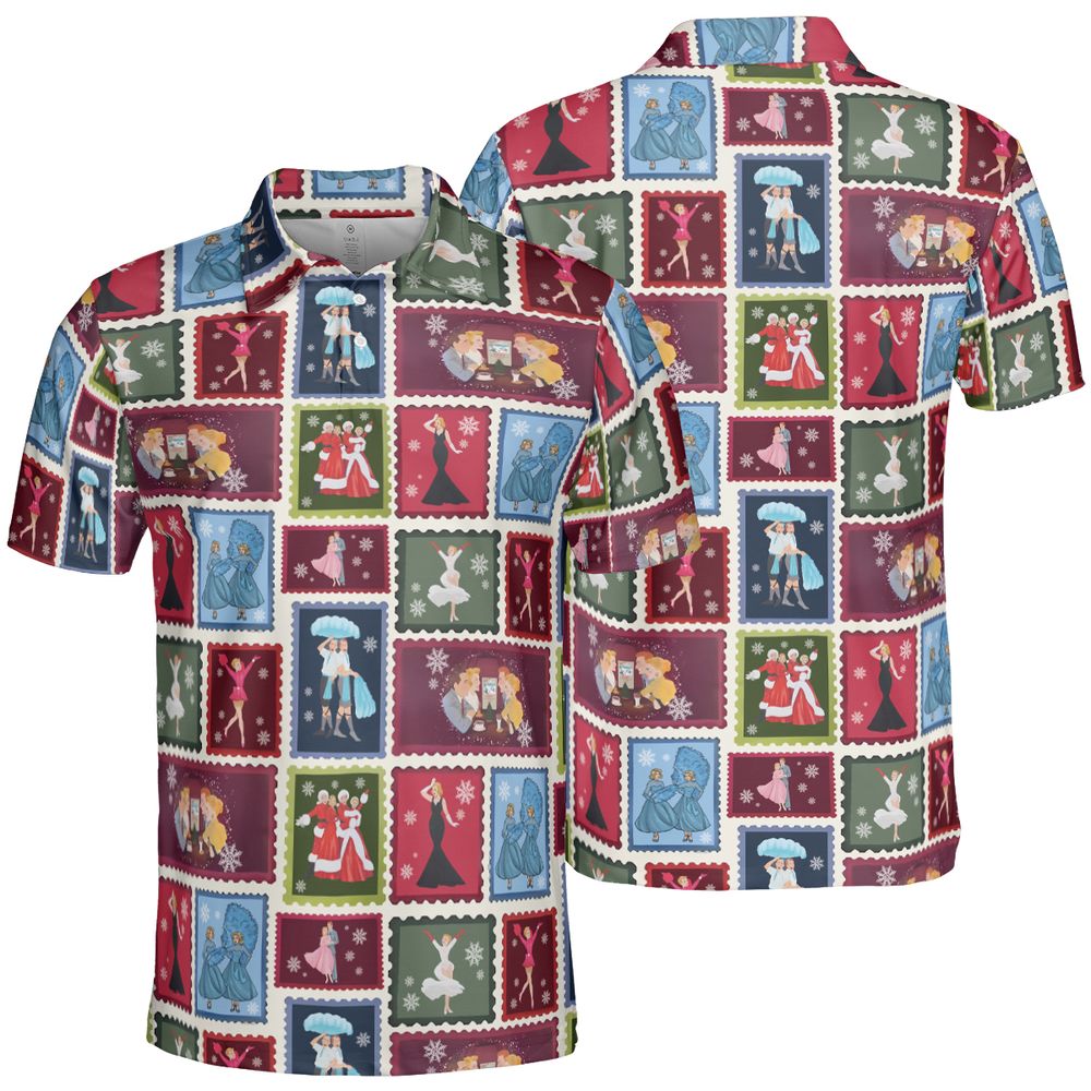AOP Men/Women Polo Shirt - LKH6ANGU -  - 2