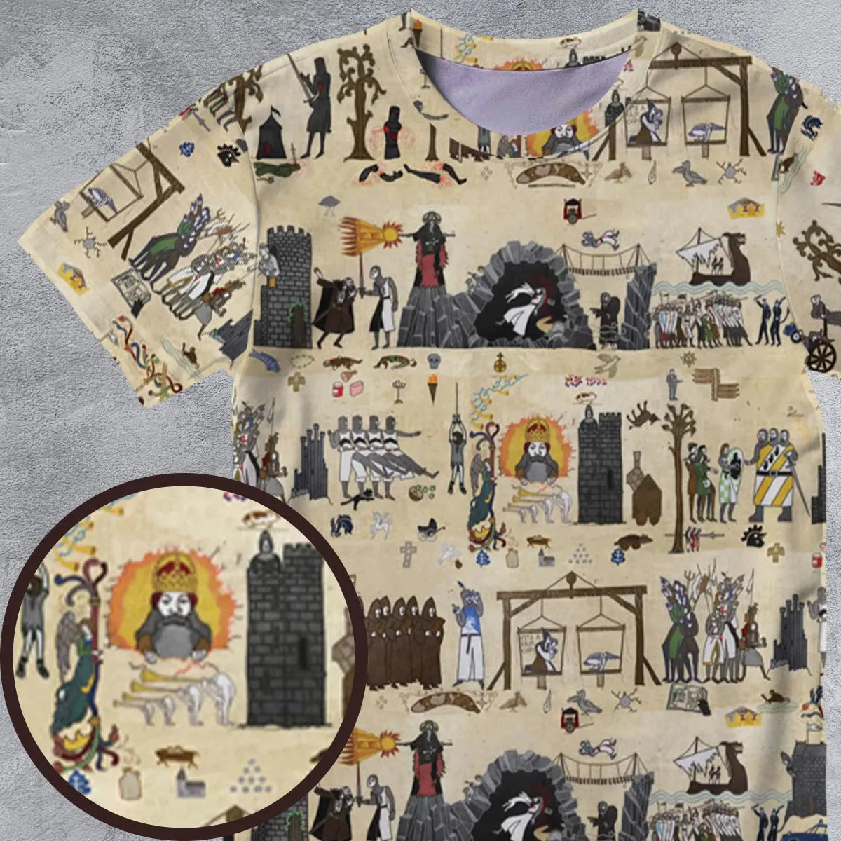 Full Print T-Shirt - 6F8W9E6F