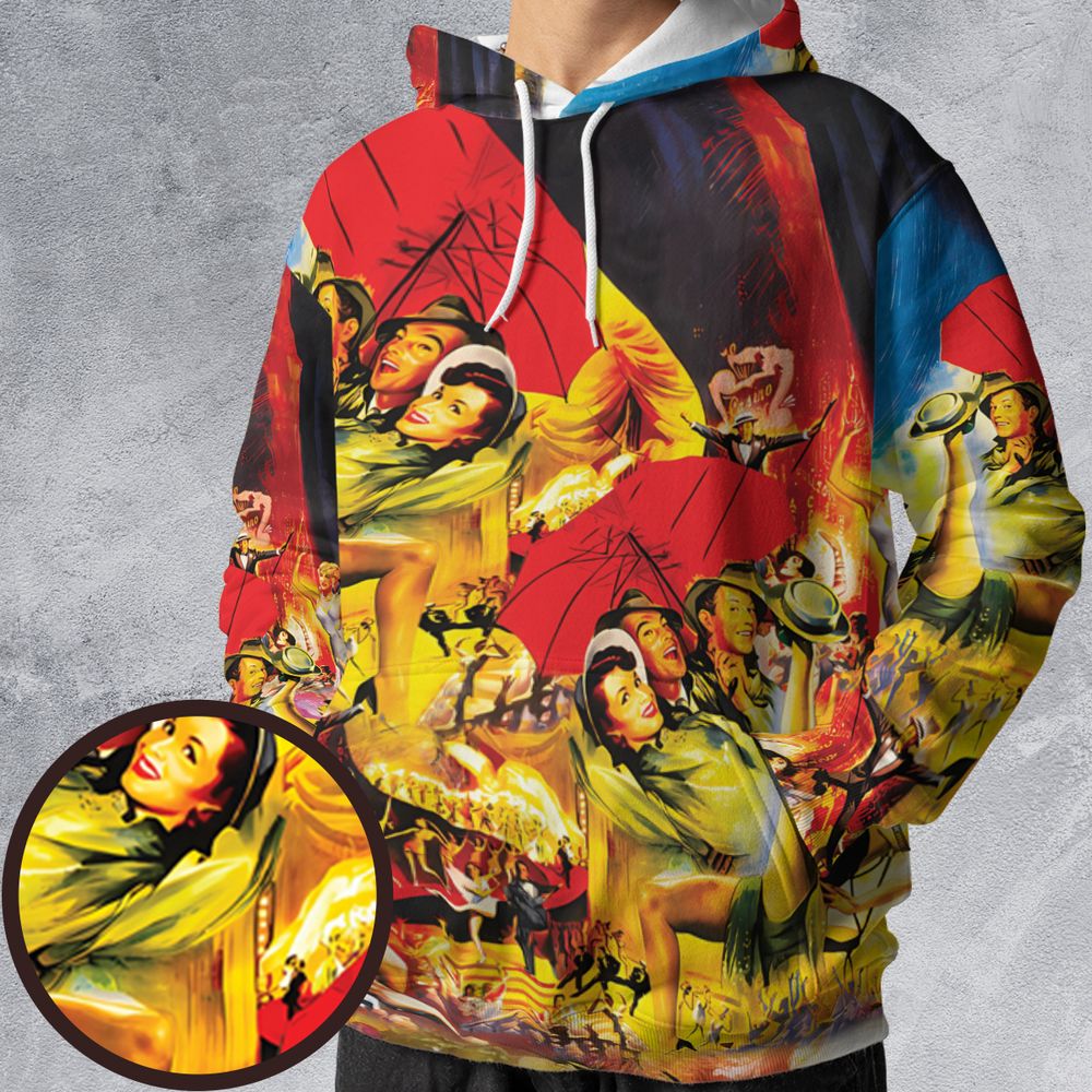 All-over Print Hoodie - HDUG3VQL -  - 1