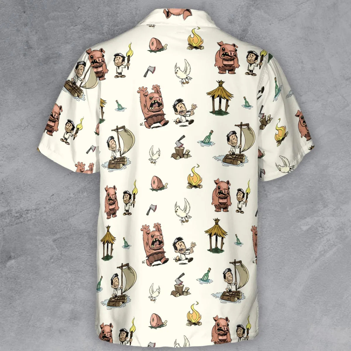 Short Sleeve Button Shirt - TFZESGLV