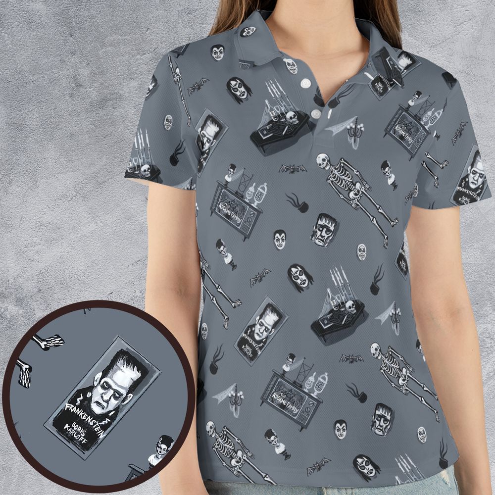 AOP Men/Women Polo Shirt - MFJHTLDR -  - 4