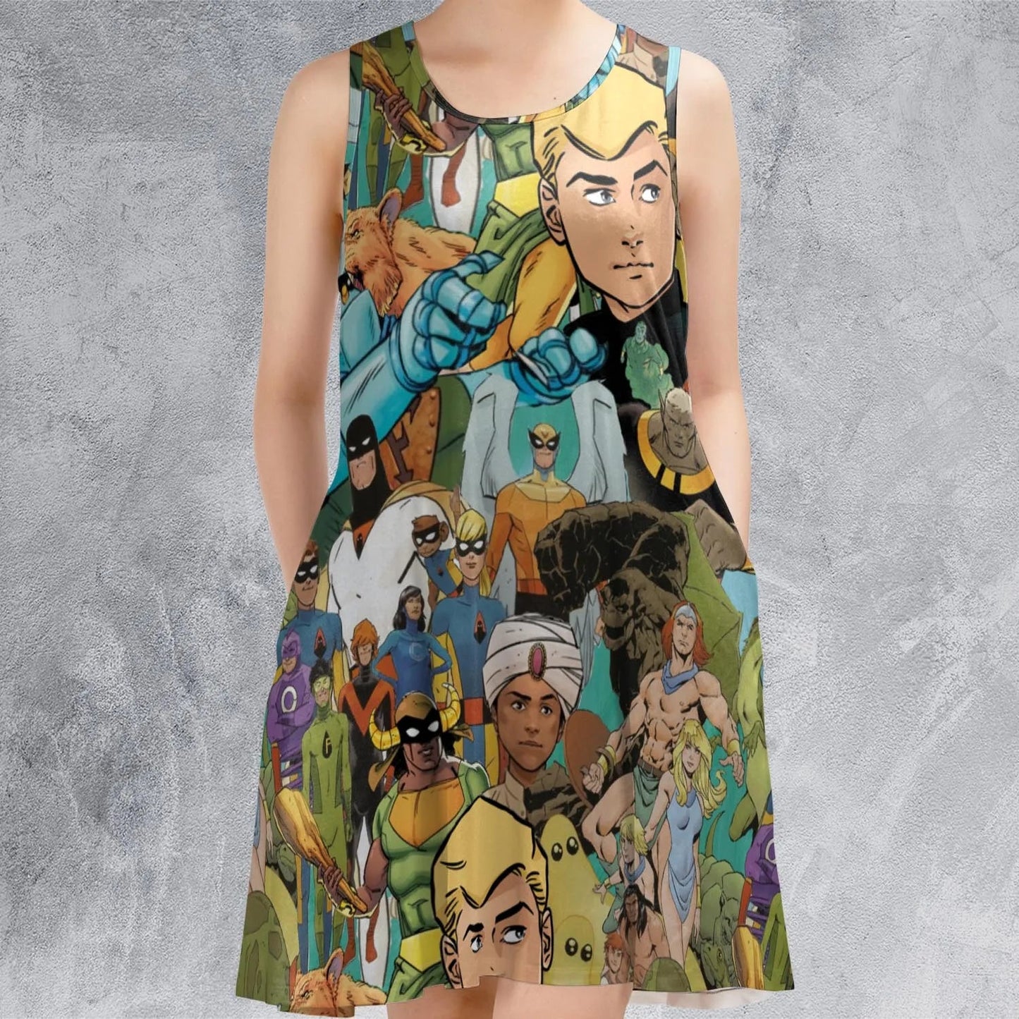 Casual Sleeveless Dress - 2CSSPR6Z