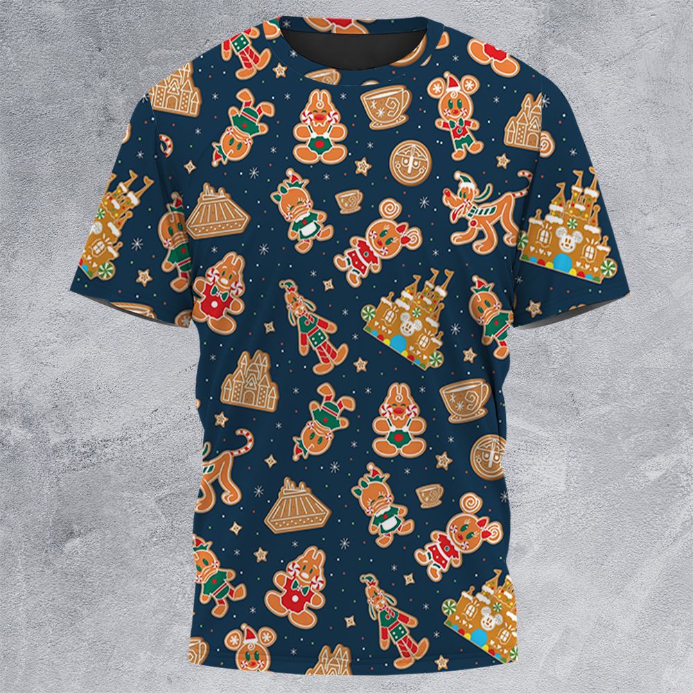 All-Over Print Unisex T-Shirt - 6BL25GSP -  - 3