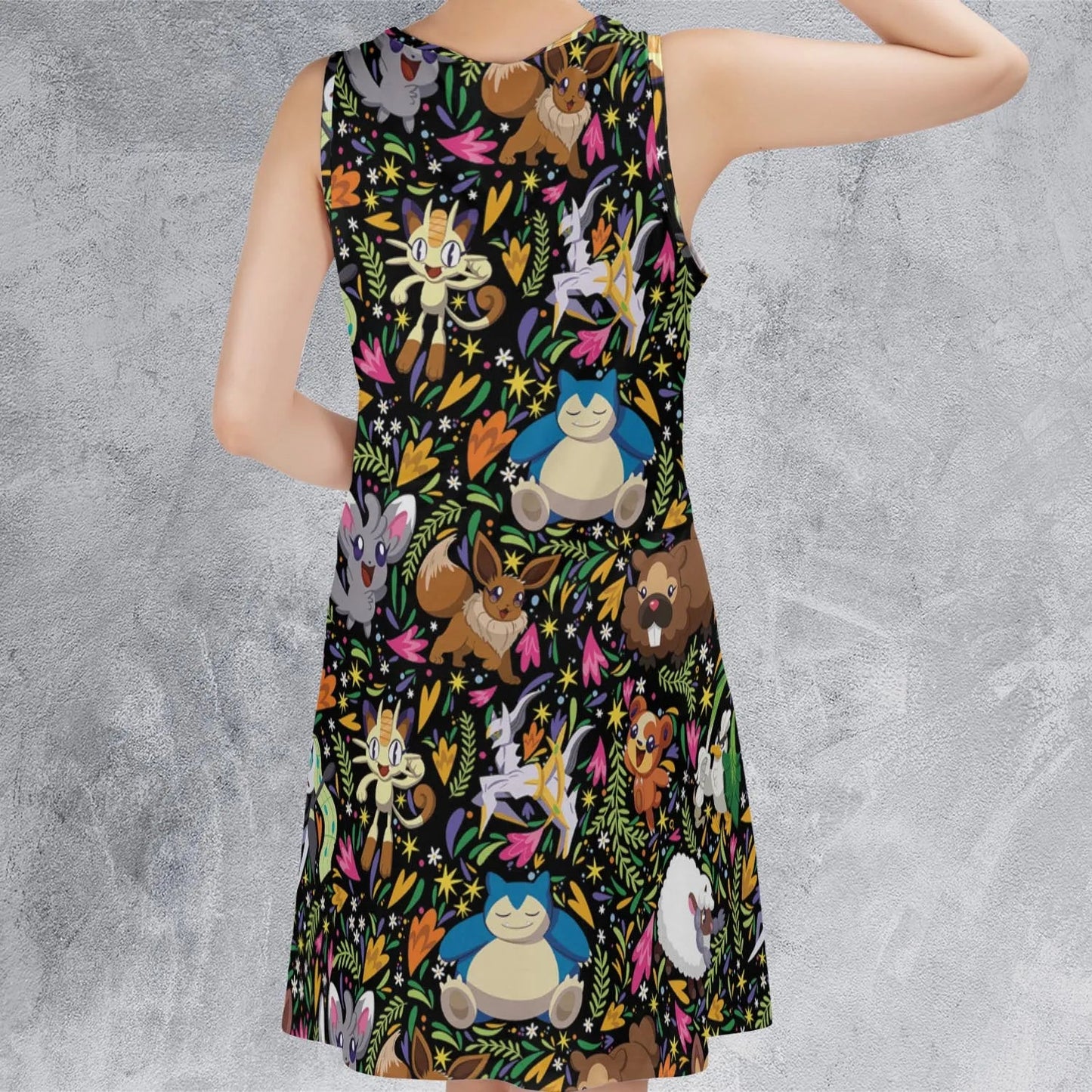 Casual Sleeveless Dress - APD3FQAG