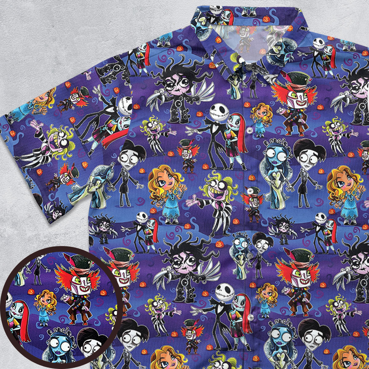 Short Sleeve Button Shirt - 3AHSACHH
