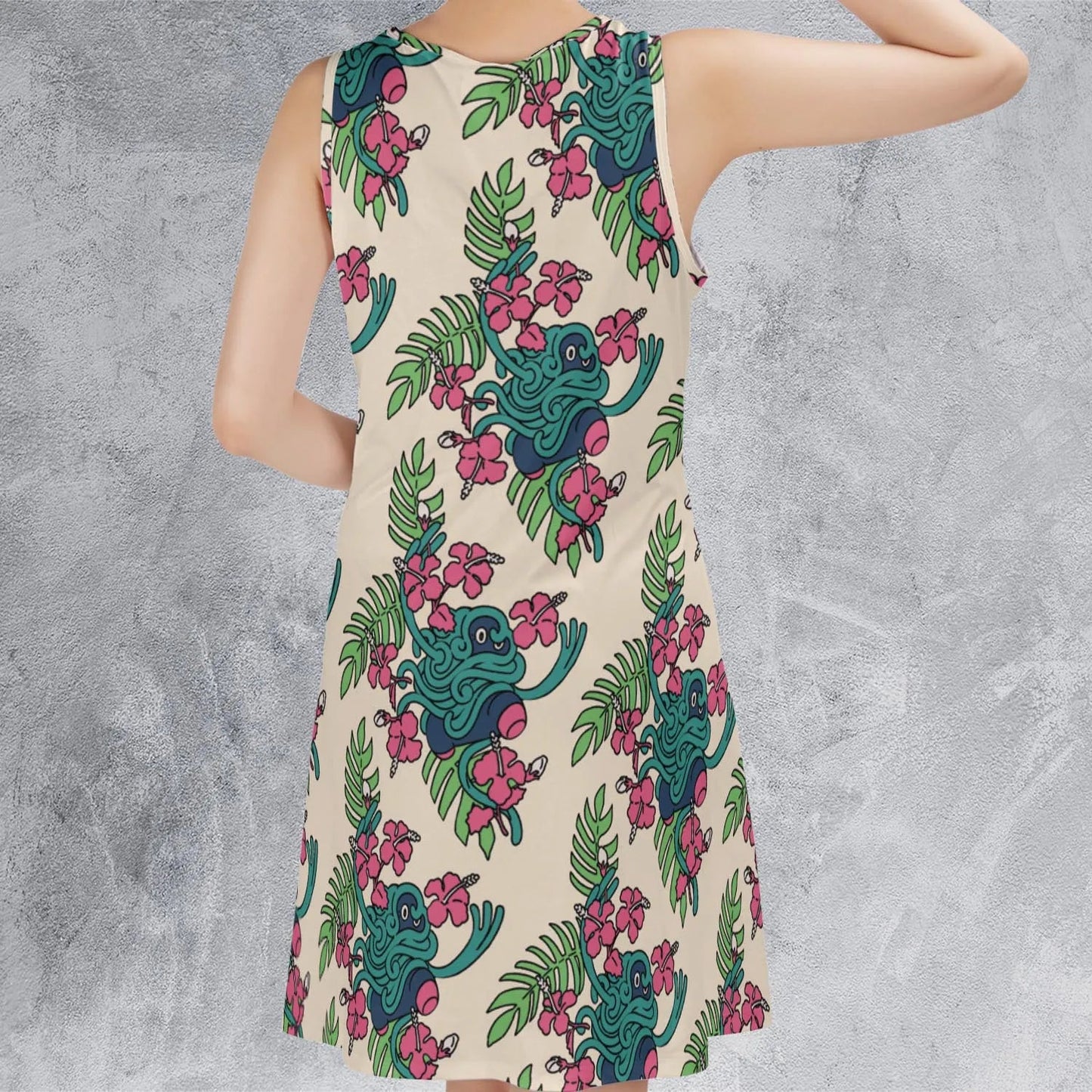 Casual Sleeveless Dress - XHL459HF