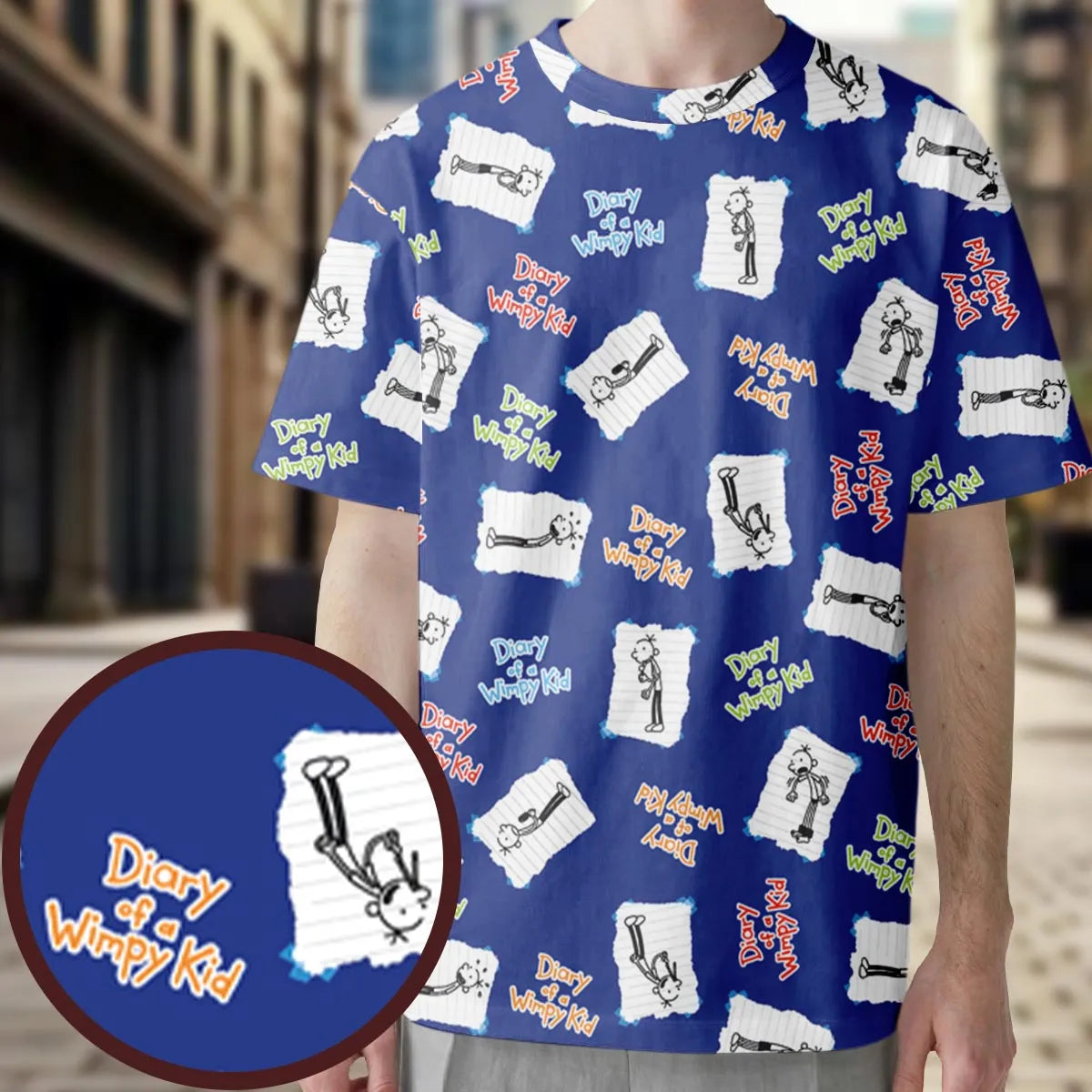 Full Print T-Shirt - Z4M9HT6J