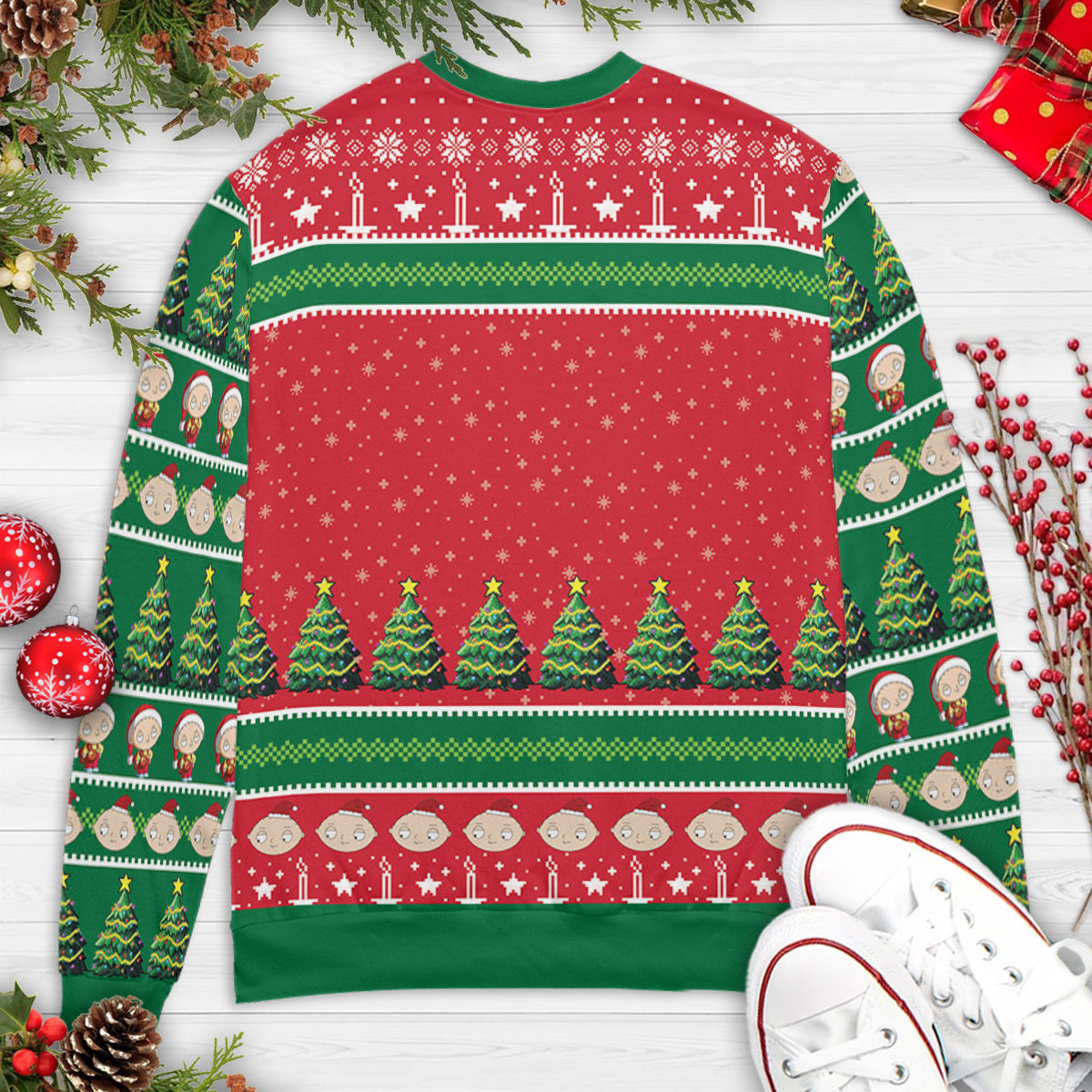 Ugly Christmas Sweatshirt - UKYUQUKM