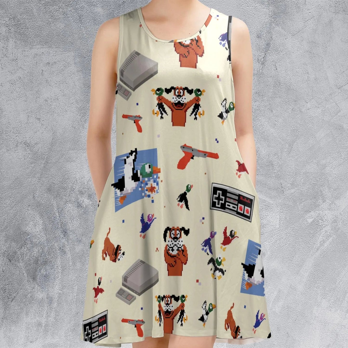 Casual Sleeveless Dress - WWWYUVMM