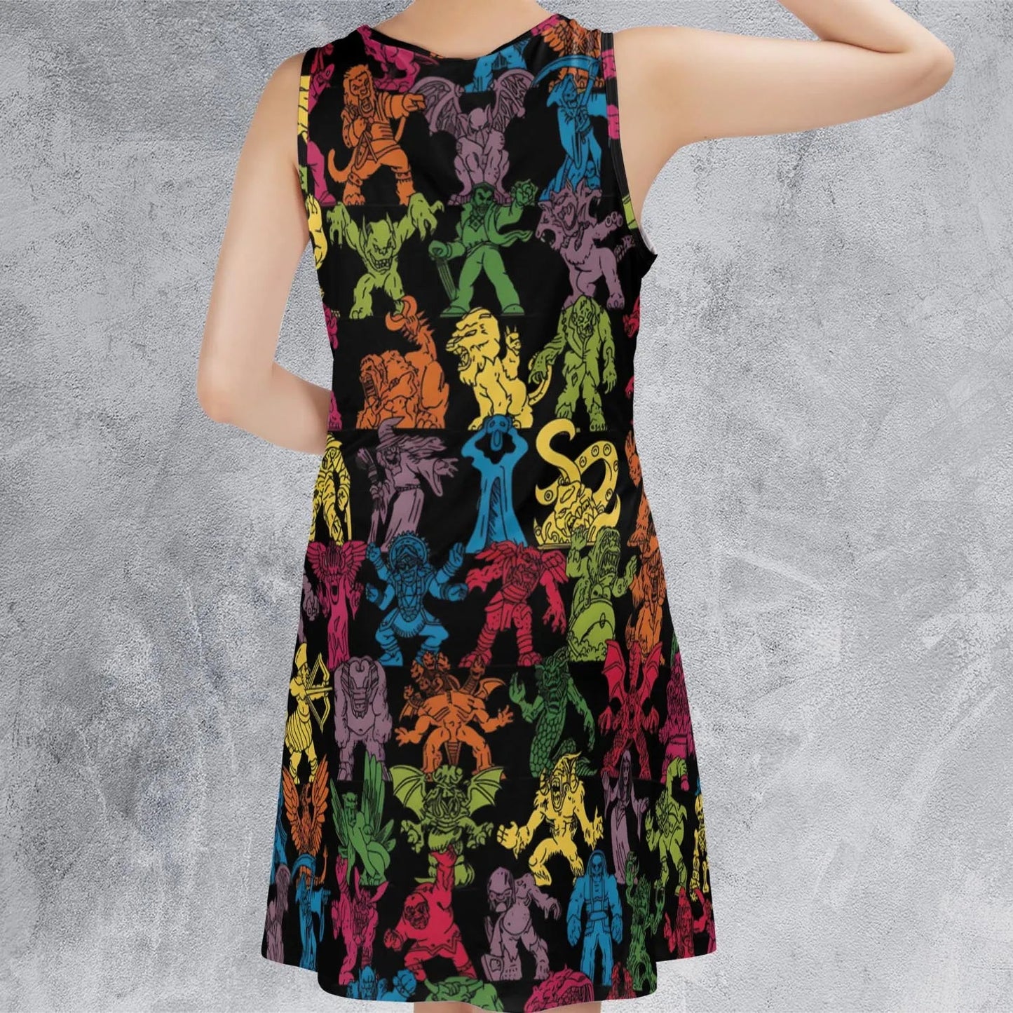 Casual Sleeveless Dress - VA52VF8L